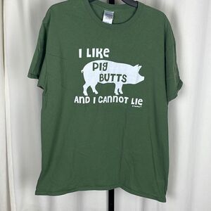 Gildan Pig Butts T-Shirt sz L